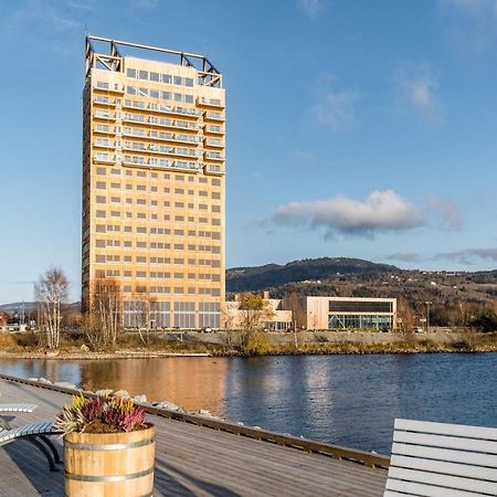 Mjos Tower Apartment - Lovely City View Sjusjøen 外观 照片