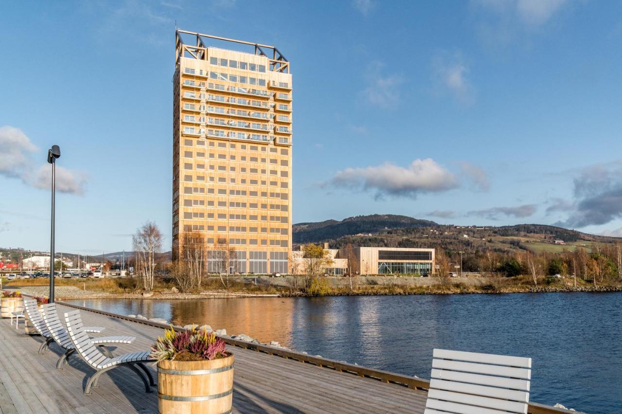 Mjos Tower Apartment - Lovely City View Sjusjøen 外观 照片