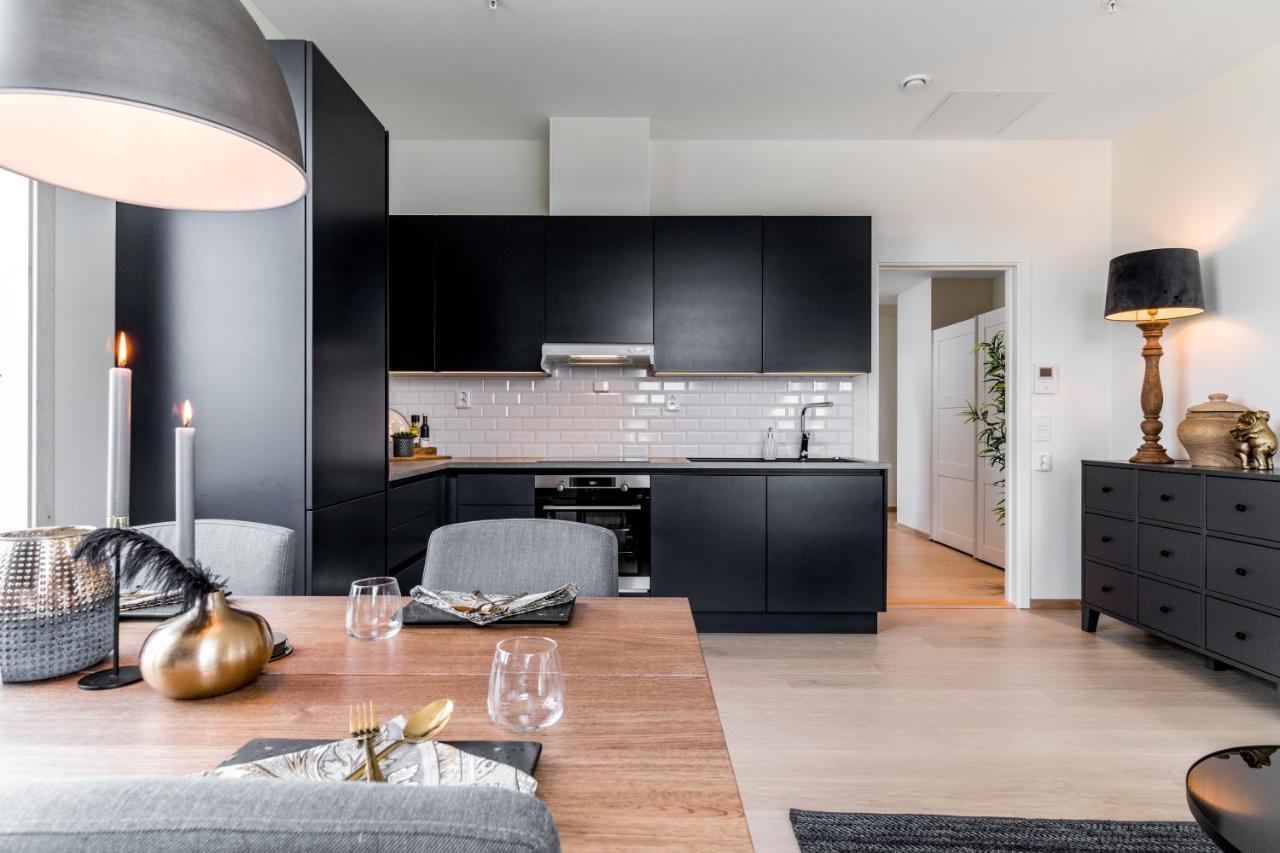 Mjos Tower Apartment - Lovely City View Sjusjøen 外观 照片